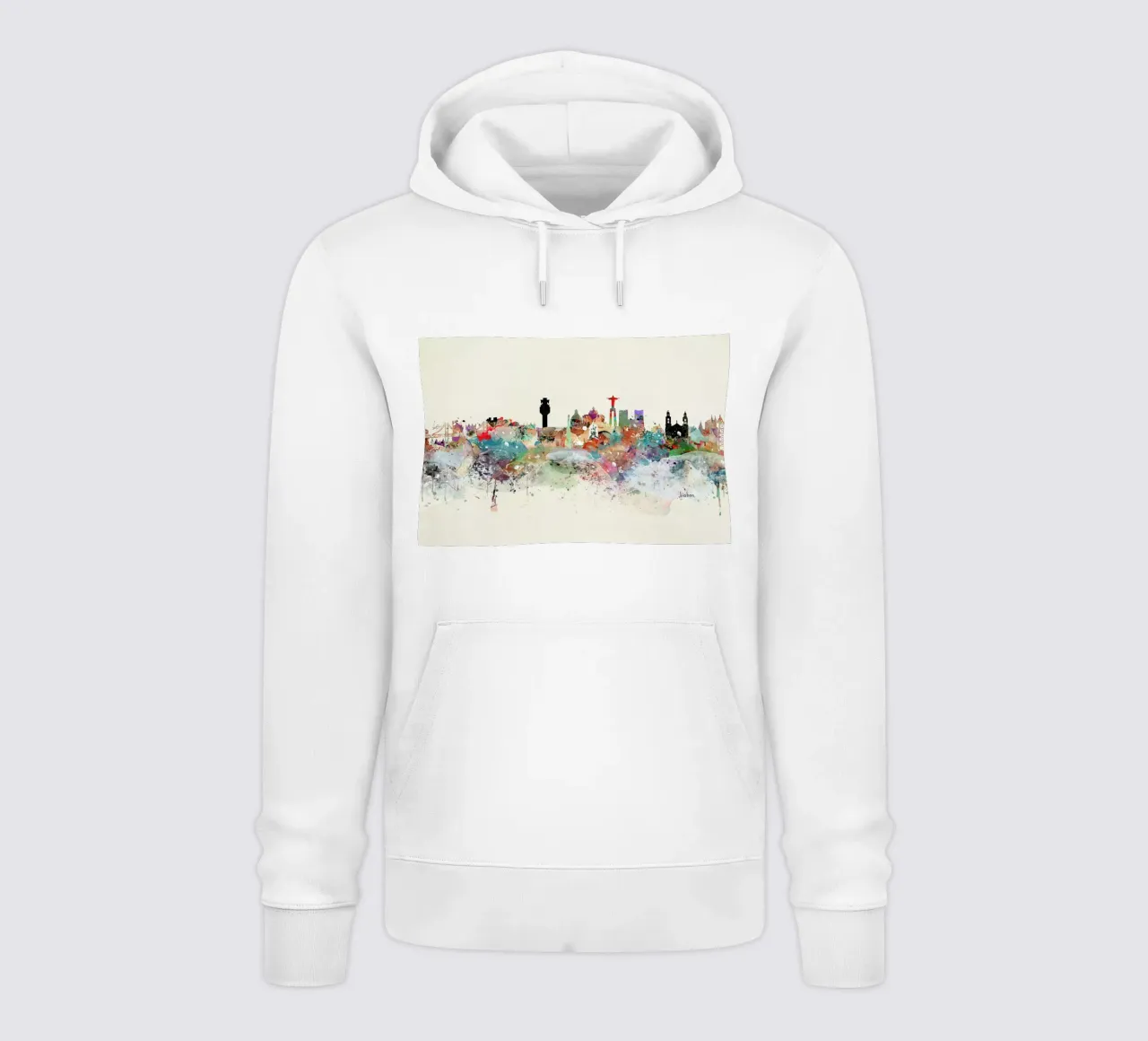 Lisbon felpa con cappuccio da Brian Buckley