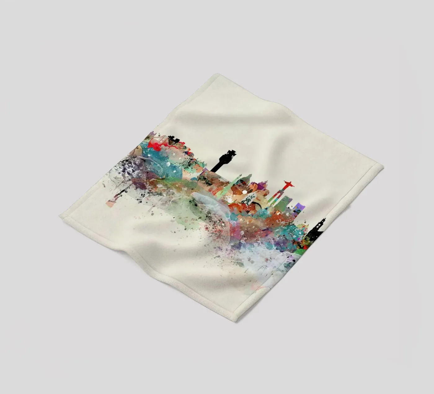 Lisbon fleecedeken van Brian Buckley