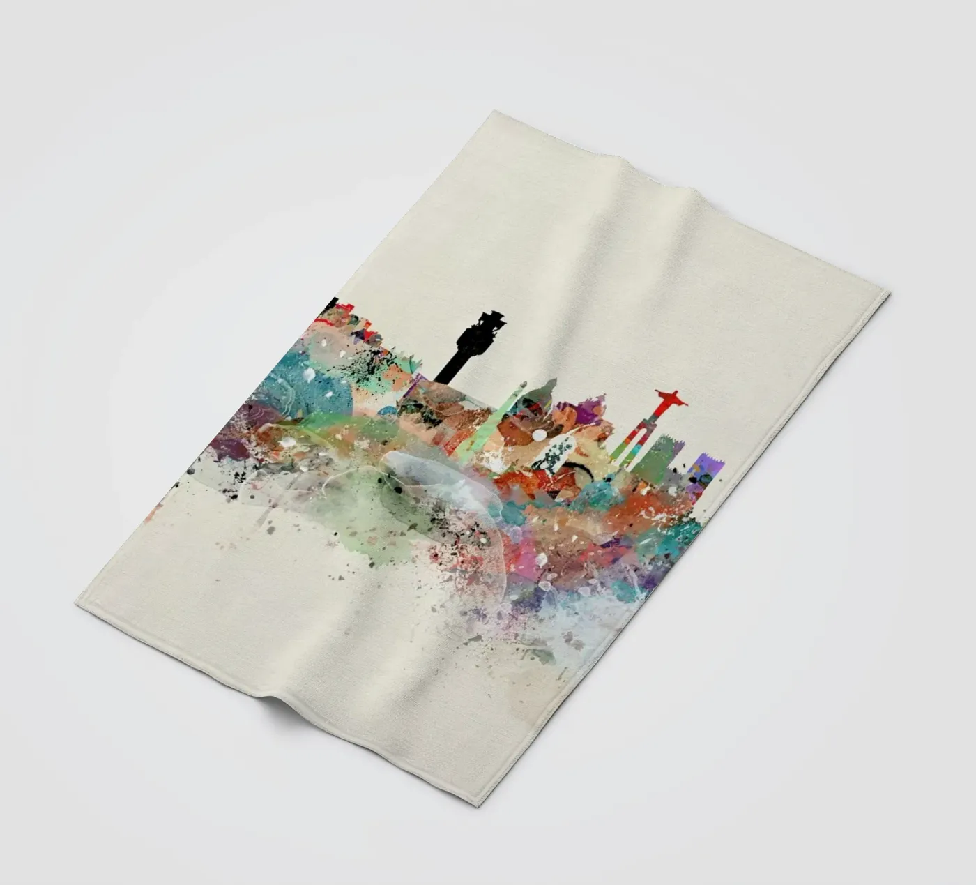 Lisbon fleecedeken van Brian Buckley