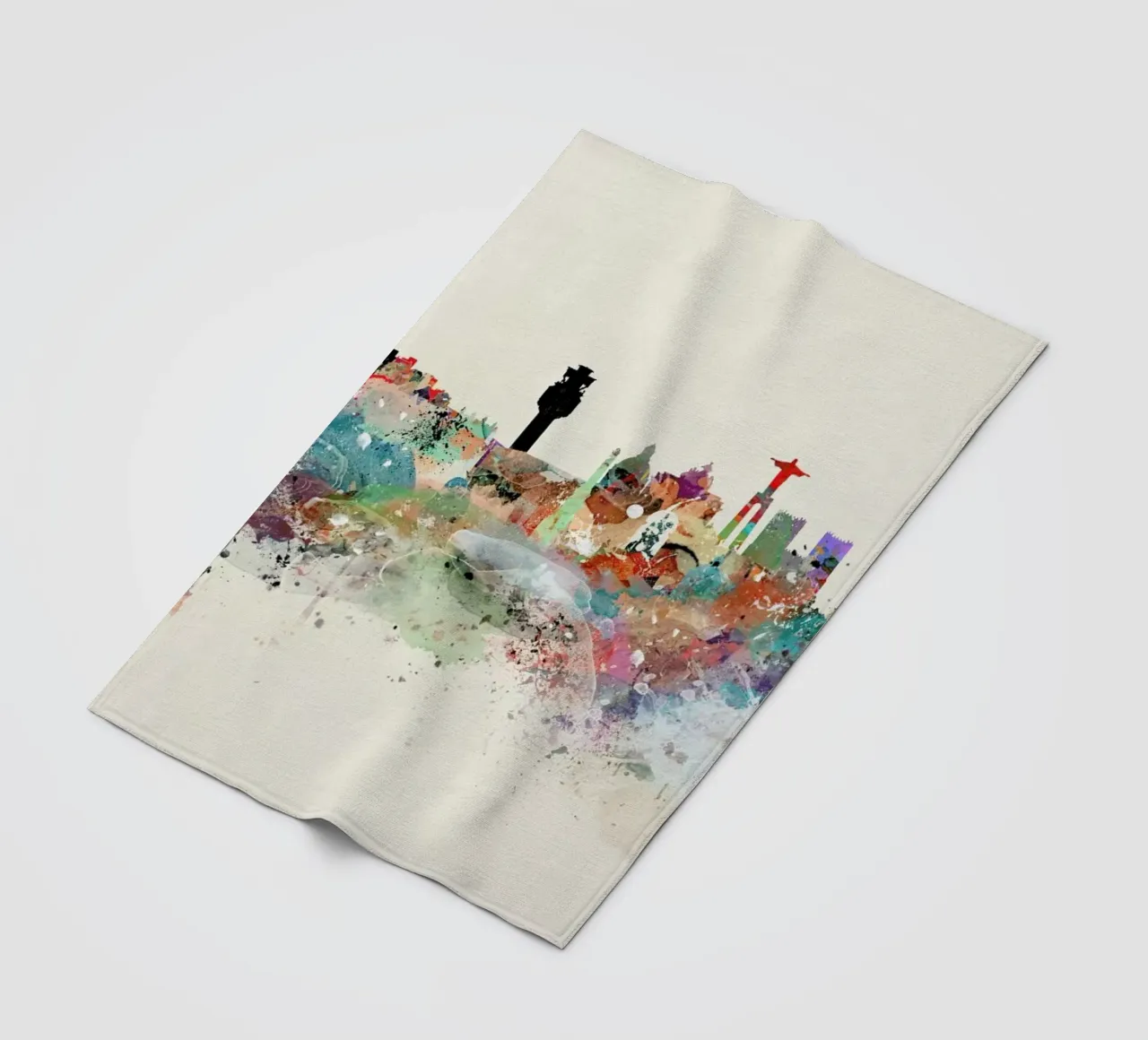 Lisbon fleecedeken van Brian Buckley