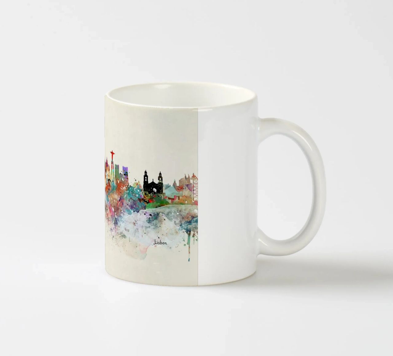 Lisbon tazza in ceramica da Brian Buckley