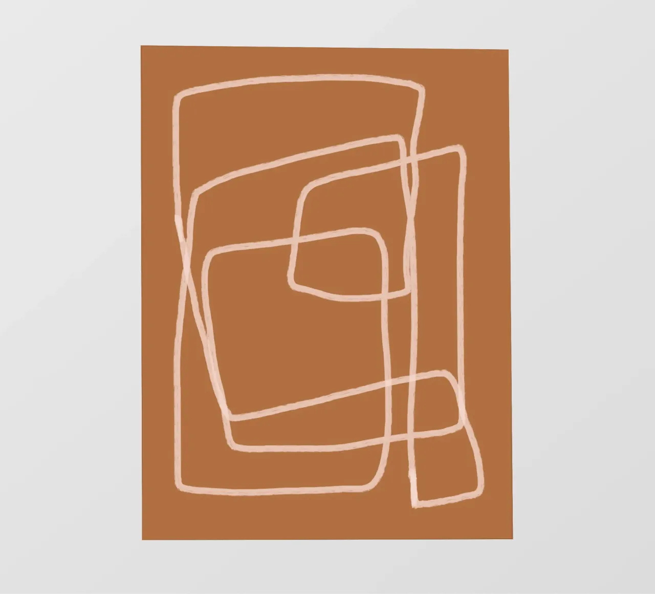 Abstrakte Linien 01 Backlit Folie von Paigaam Studio