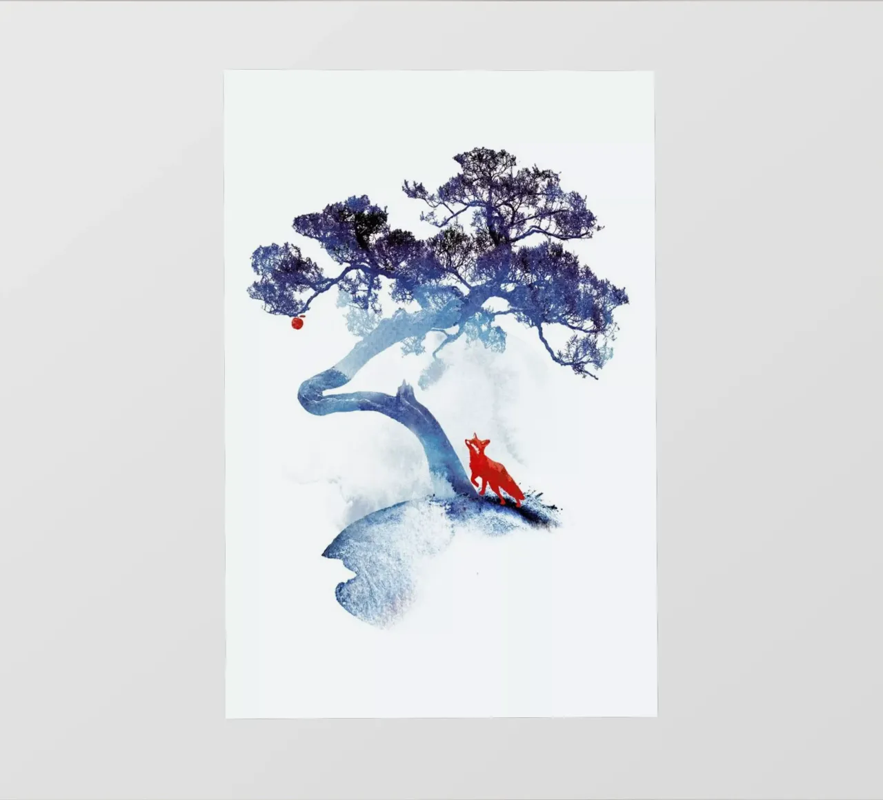 The Last Apple Tree lámina retroiluminada de Róbert Farkas