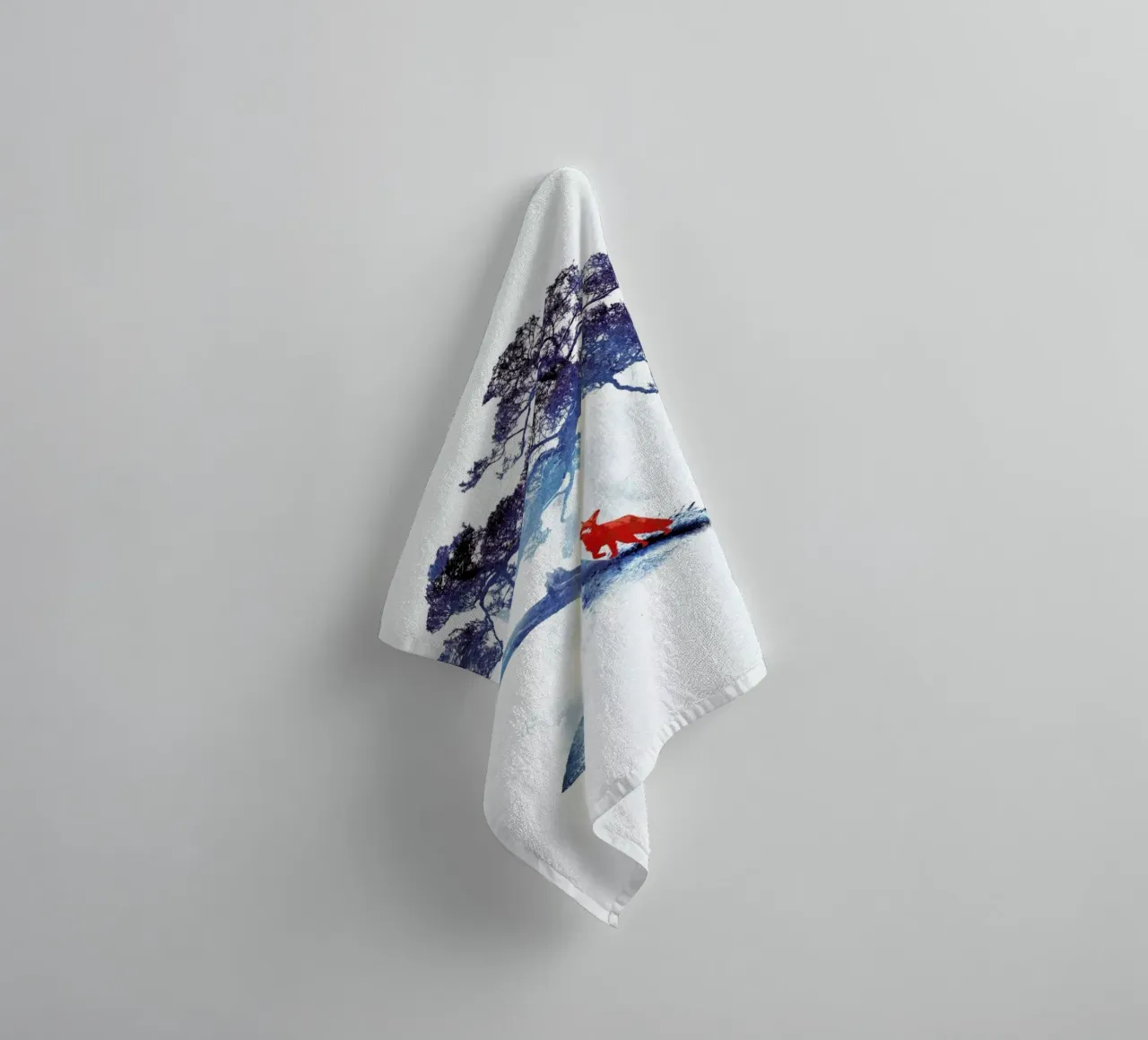 The Last Apple Tree asciugamano da bagno da Róbert Farkas