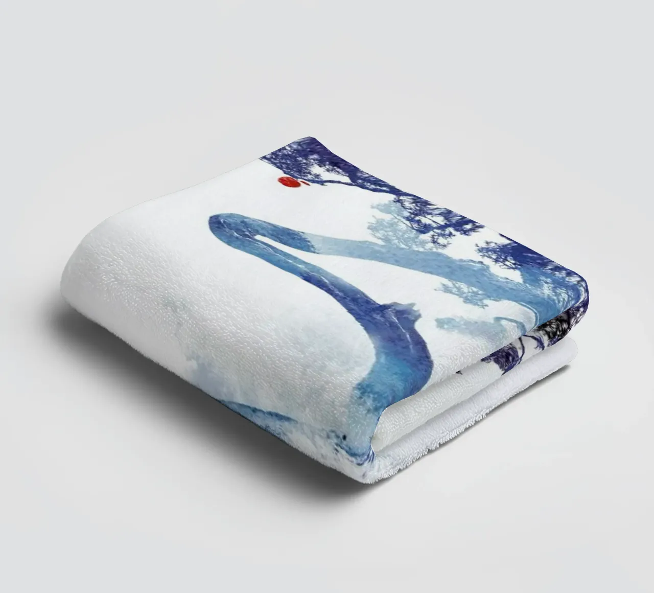 The Last Apple Tree asciugamano da bagno da Róbert Farkas