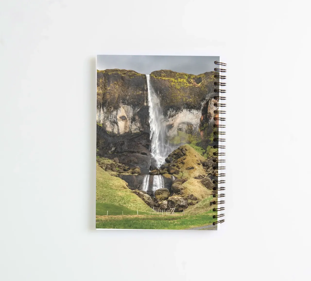 Foss á Síðu spiral notebook by Dave Hare Photography