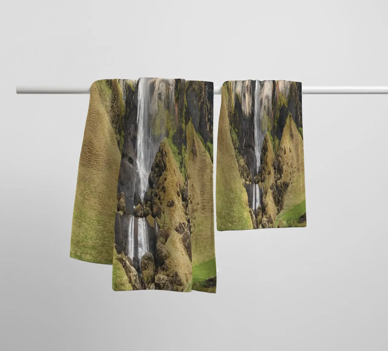 Foss á Síðu asciugamano da bagno da Dave Hare Photography