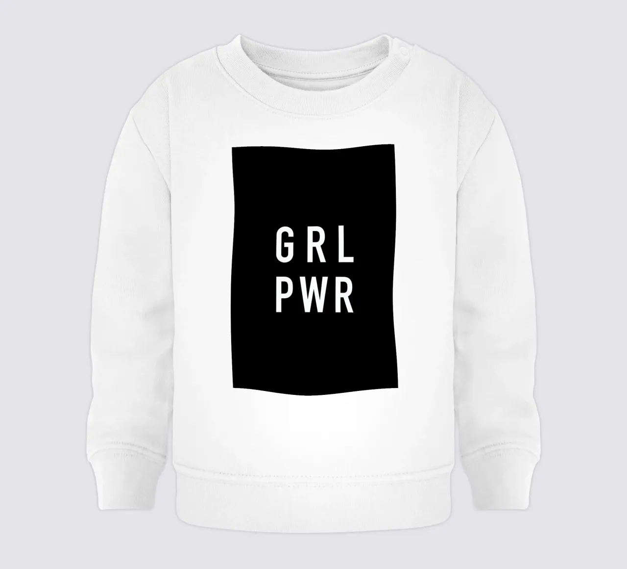 GRL Black felpa neonato da Studio One