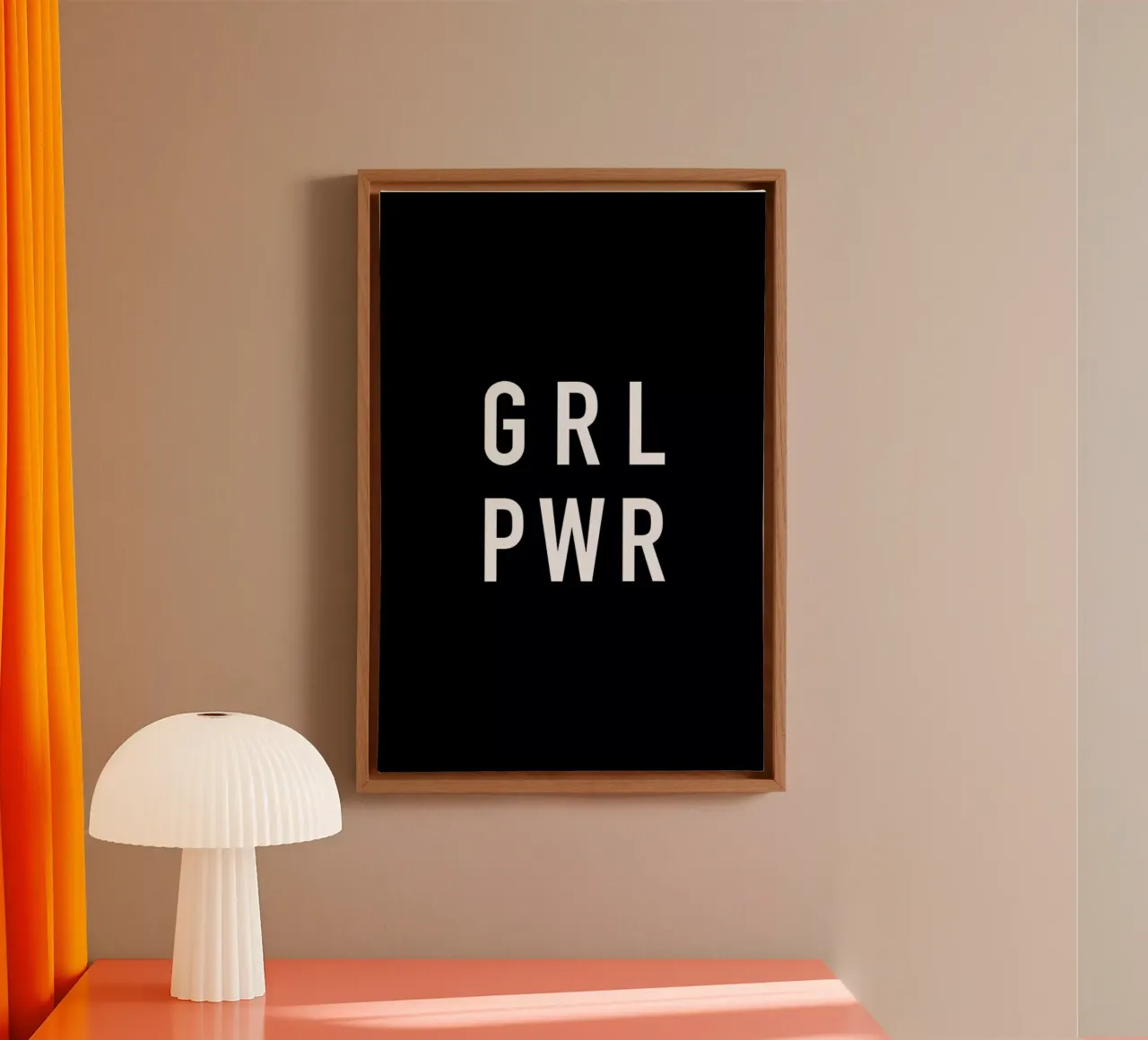 GRL Black tela con Cornice a cassetta da Studio One
