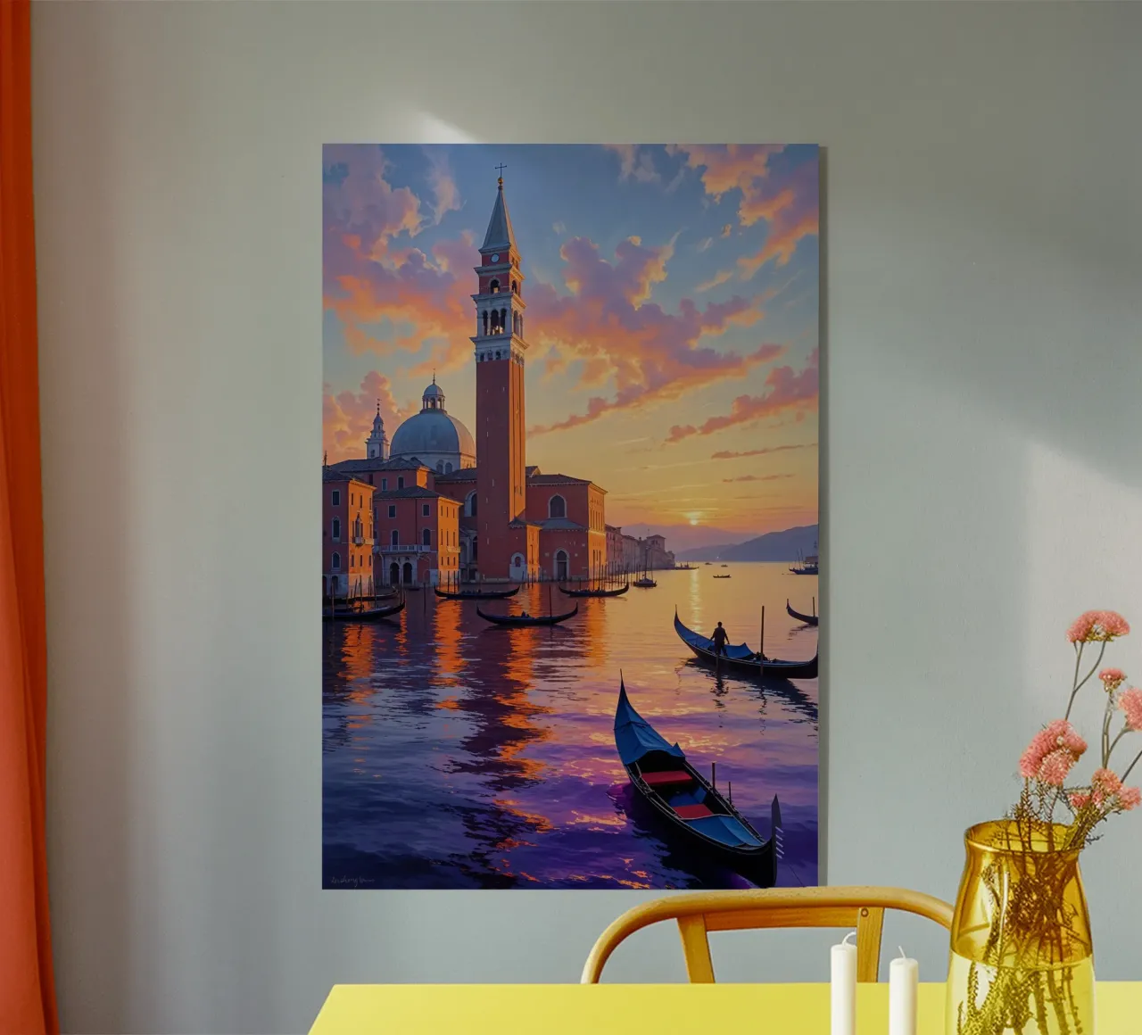 Twilight Over Venice plexiglass da AlbertKlee