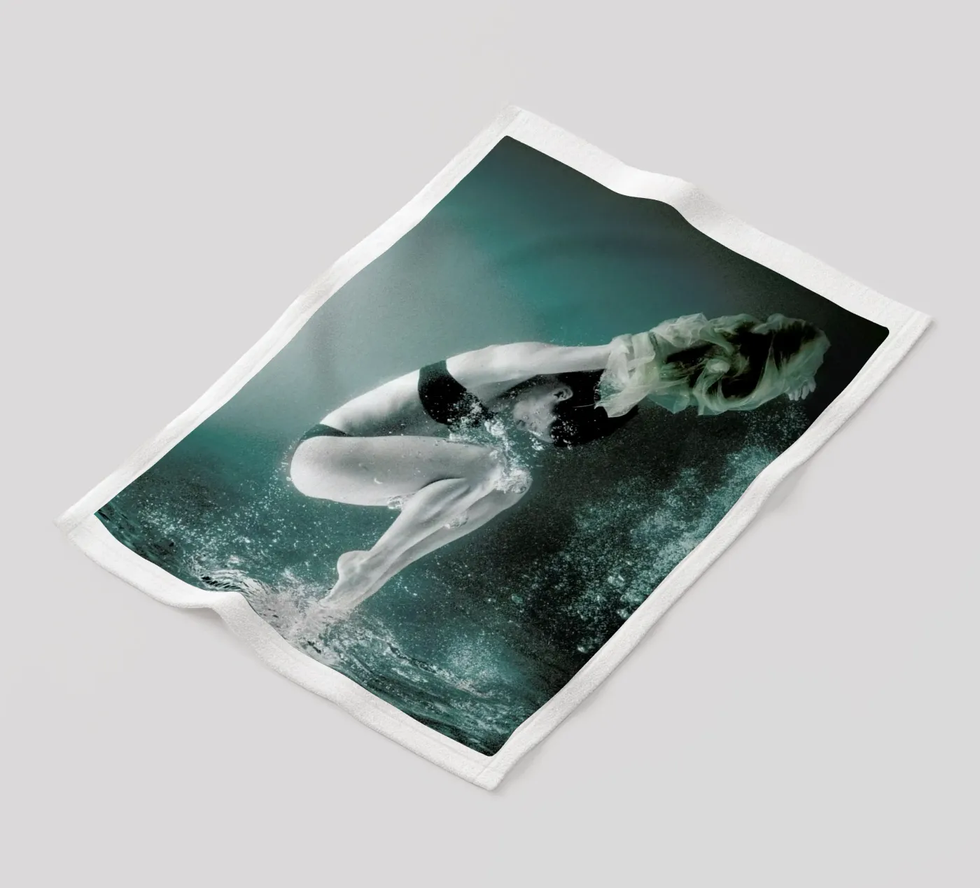 Dance, Dance, Dance 8 fleece blanket by Günther Egger
