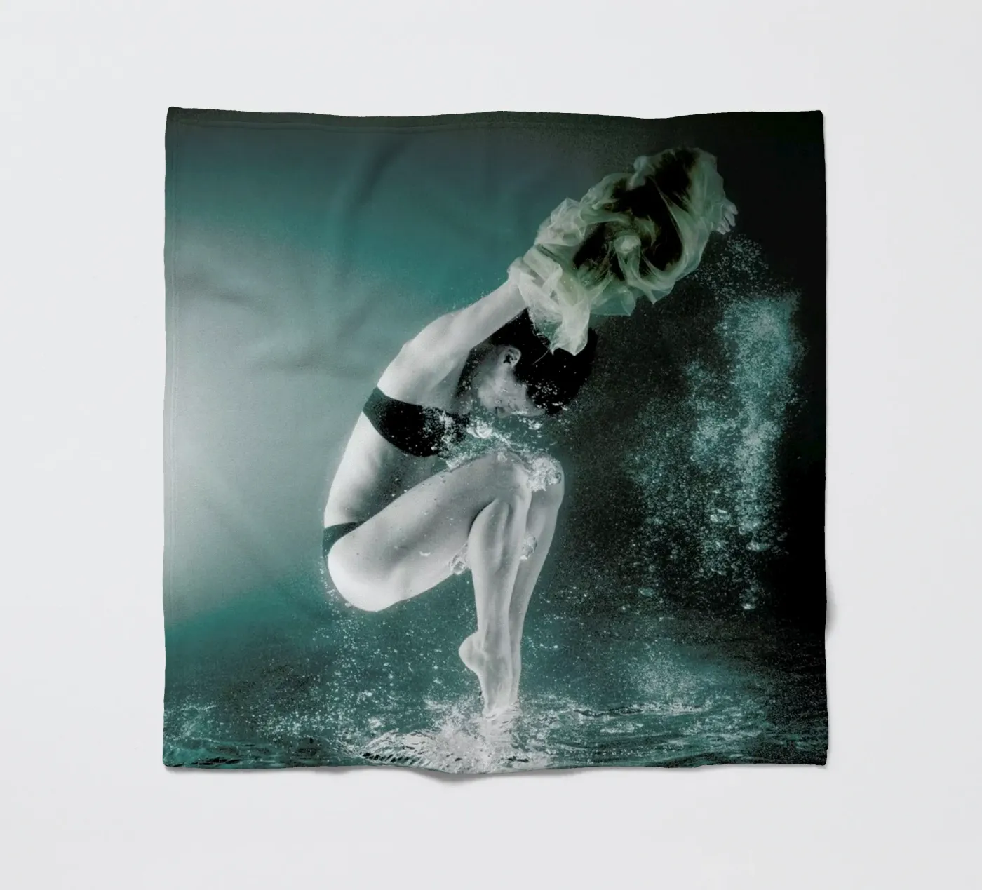 Dance, Dance, Dance 8 fleece blanket by Günther Egger