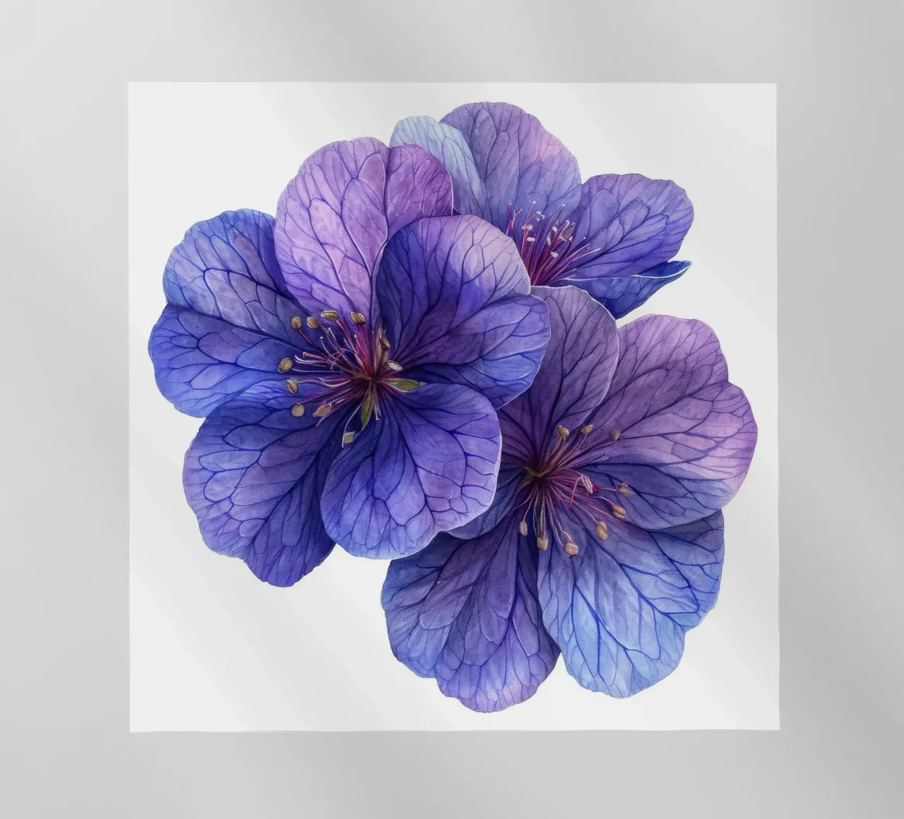Fiore di Lunaria 2 pellicola backlit da Bold Blooms