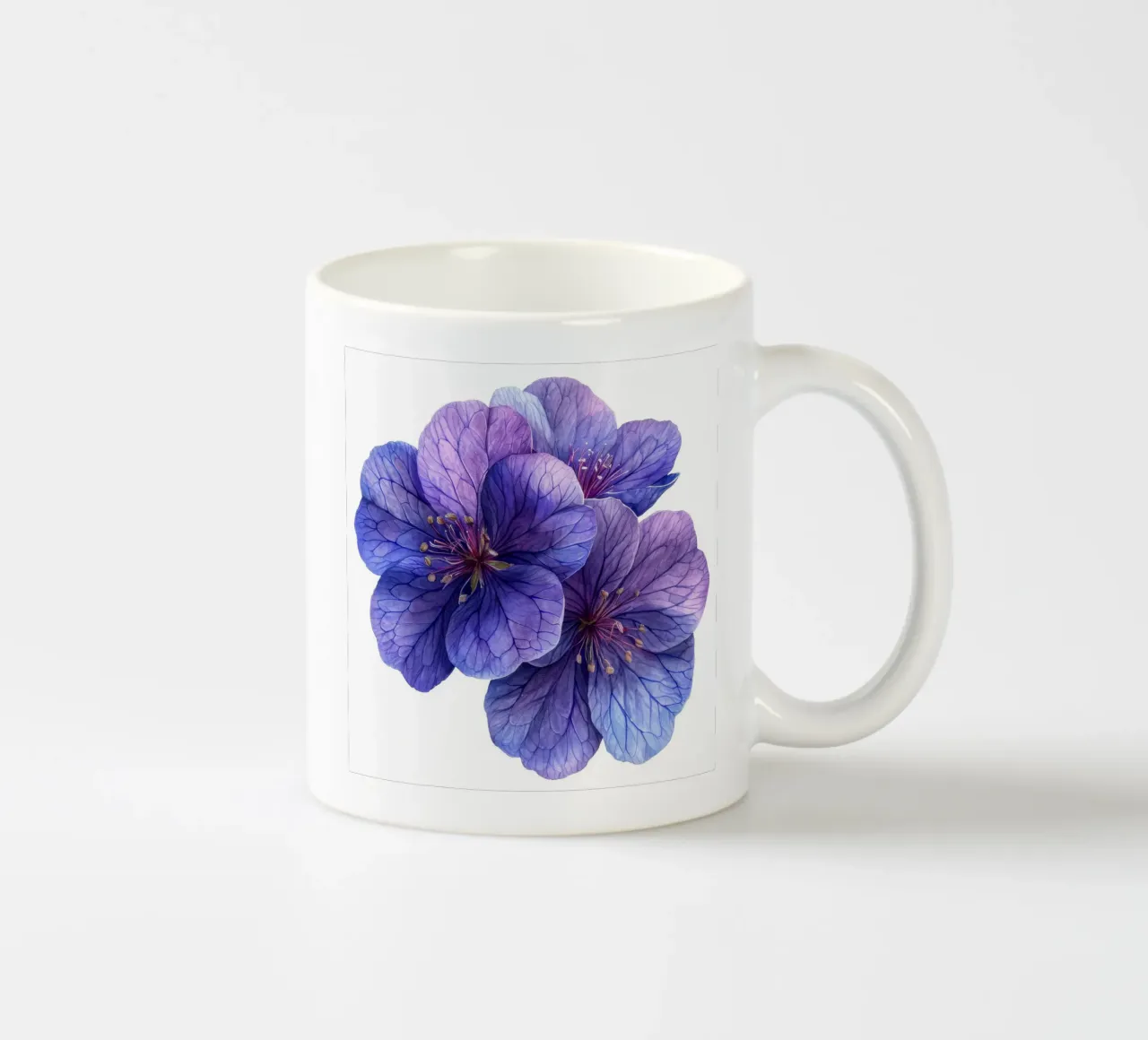 Fiore di Lunaria 2 tazza in ceramica da Bold Blooms