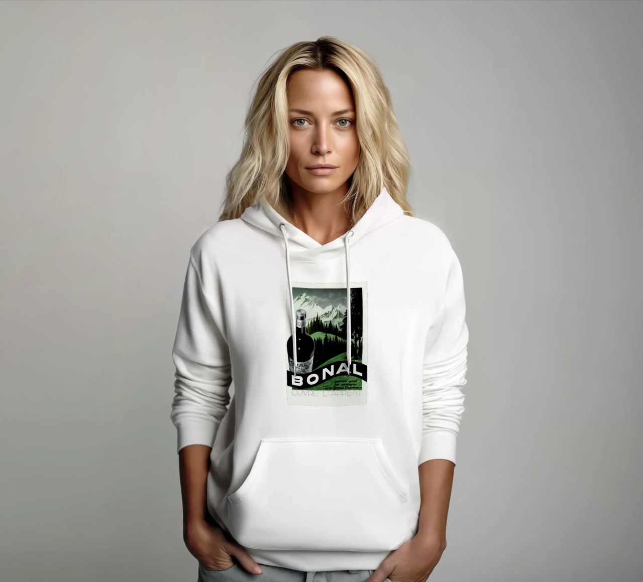 The Height of Sophistication felpa con cappuccio da Hemingway Design