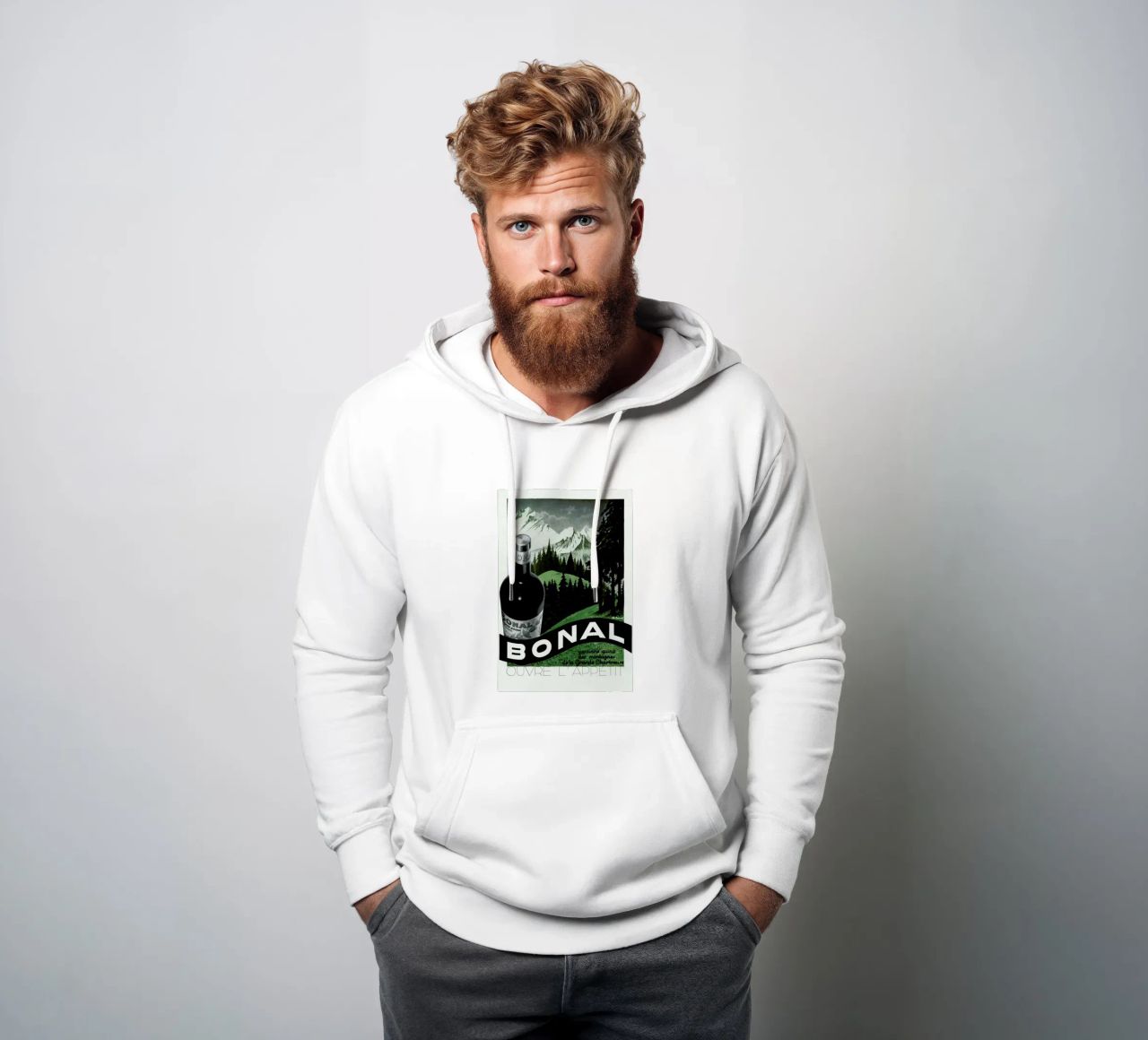 The Height of Sophistication felpa con cappuccio da Hemingway Design
