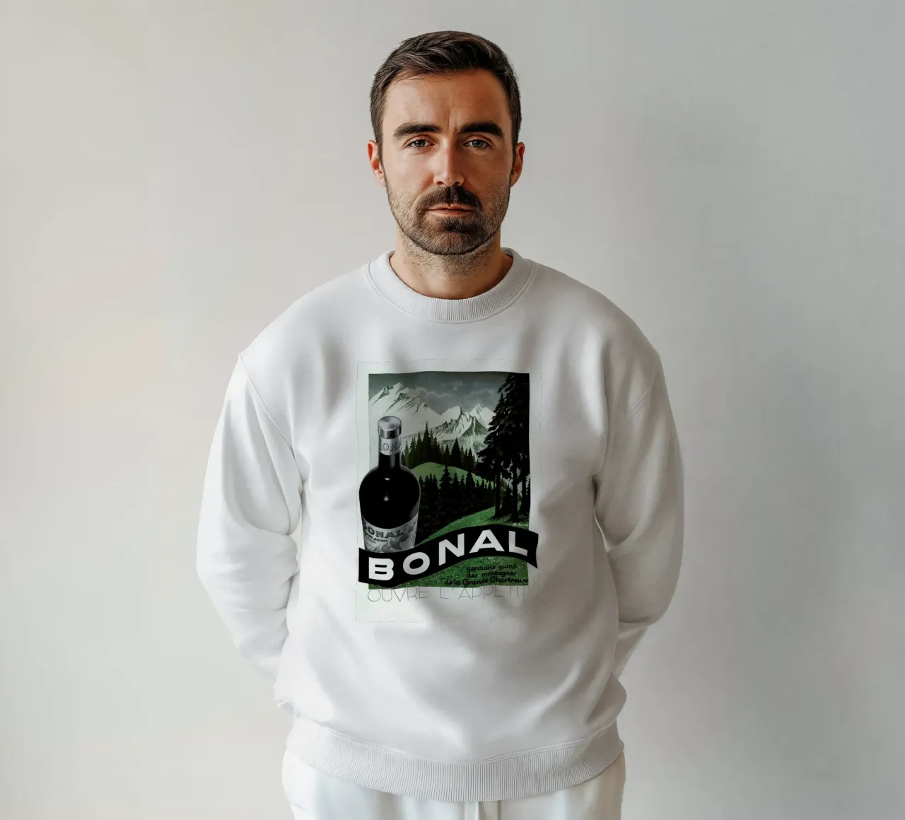 The Height of Sophistication sweatshirt by Hemingway Design