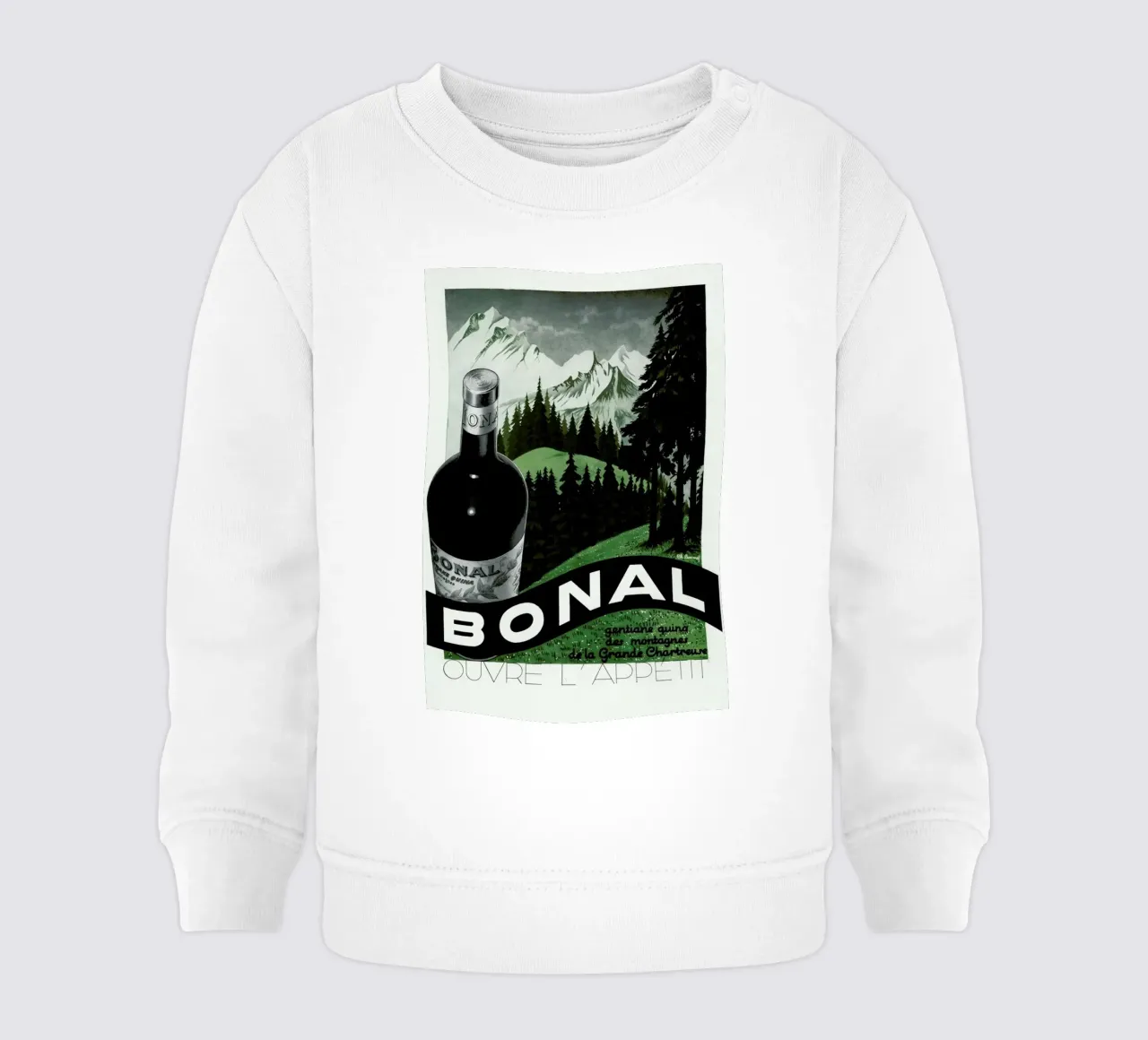 The Height of Sophistication baby sweatshirt van Hemingway Design