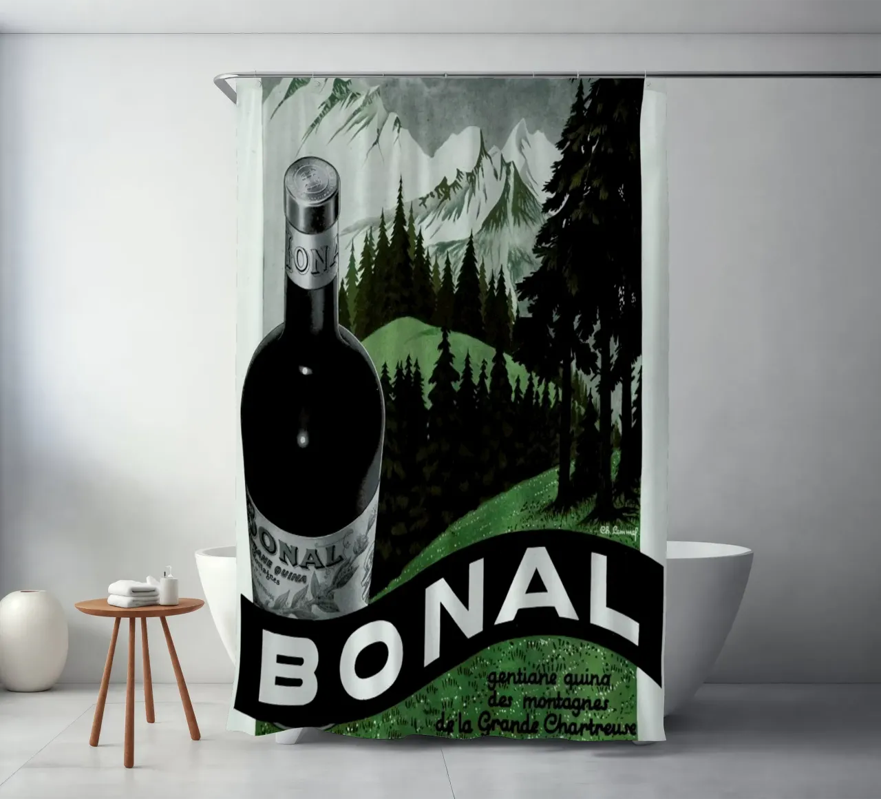 The Height of Sophistication tenda da doccia da Hemingway Design
