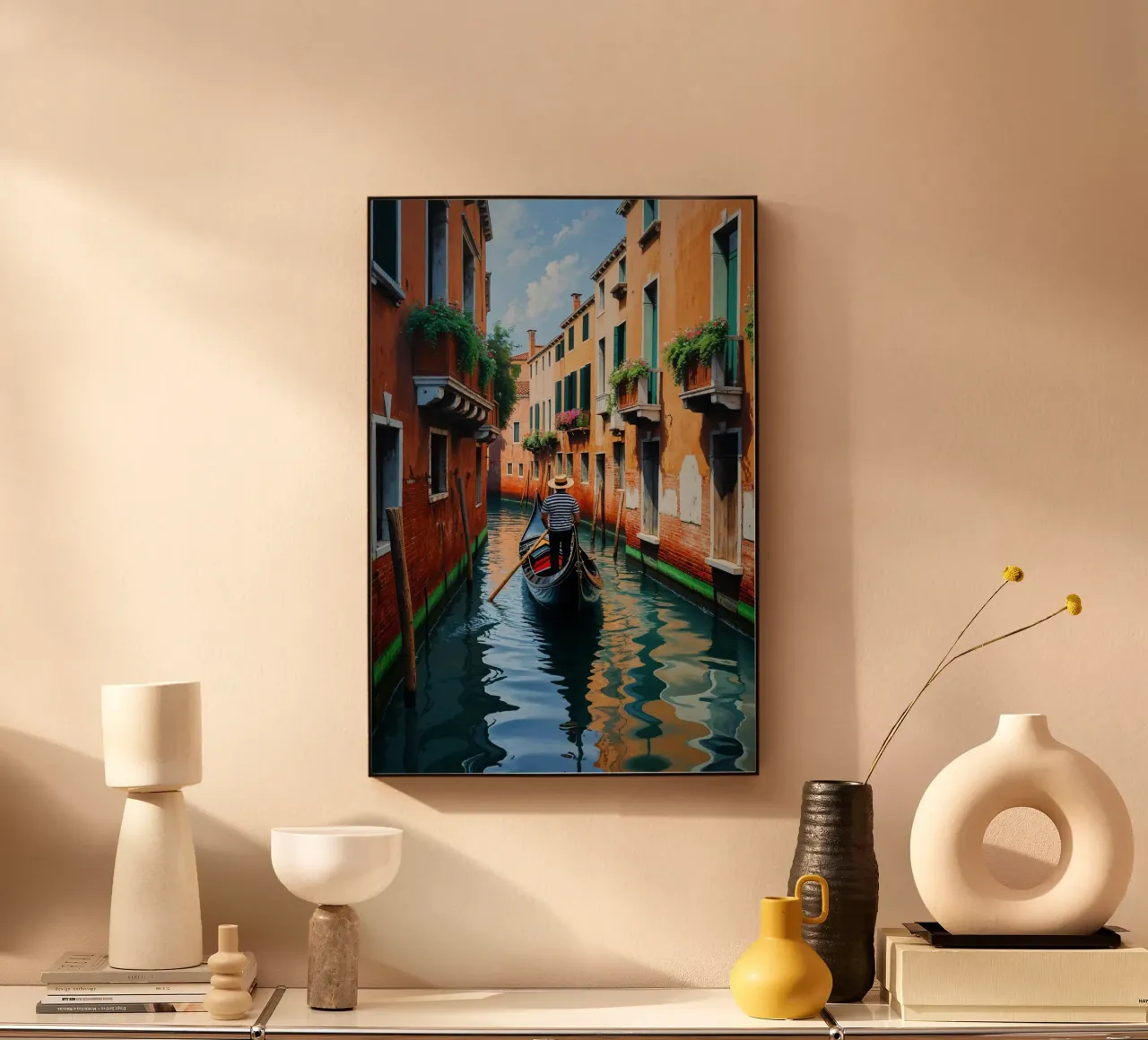 Gondola Journey Through the Heart of Venice plexiglass da AlbertKlee