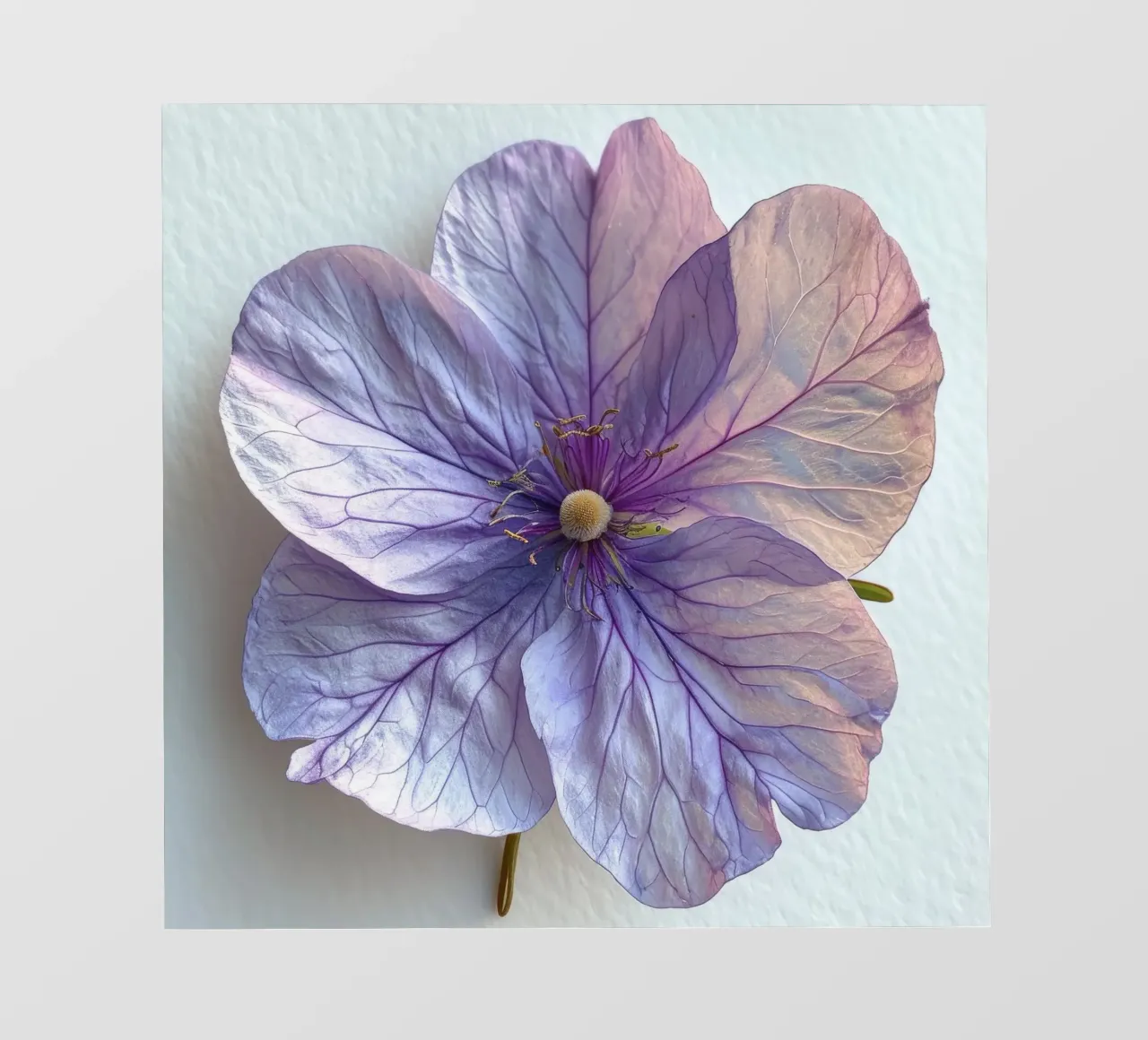 Lunaria Flower 3 backlit film by Bold Blooms