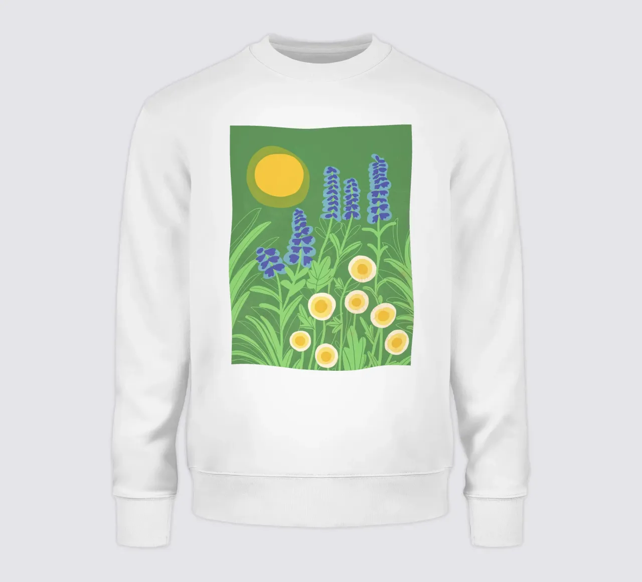 Spring garden sweatshirt van GigiRosado