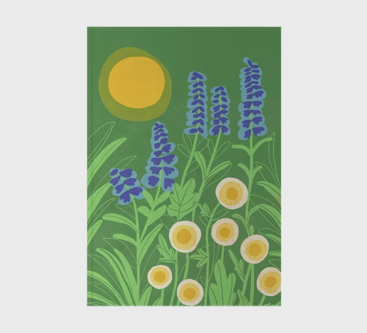 Spring garden notebook by GigiRosado