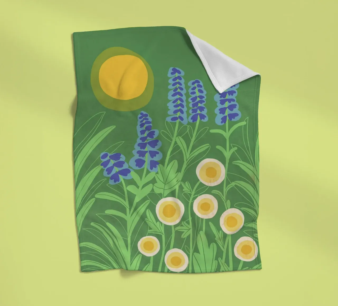 Spring garden coperta in pile da GigiRosado