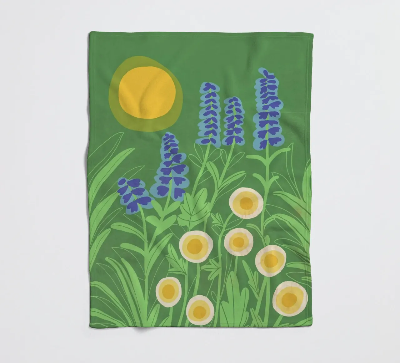 Spring garden coperta in pile da GigiRosado