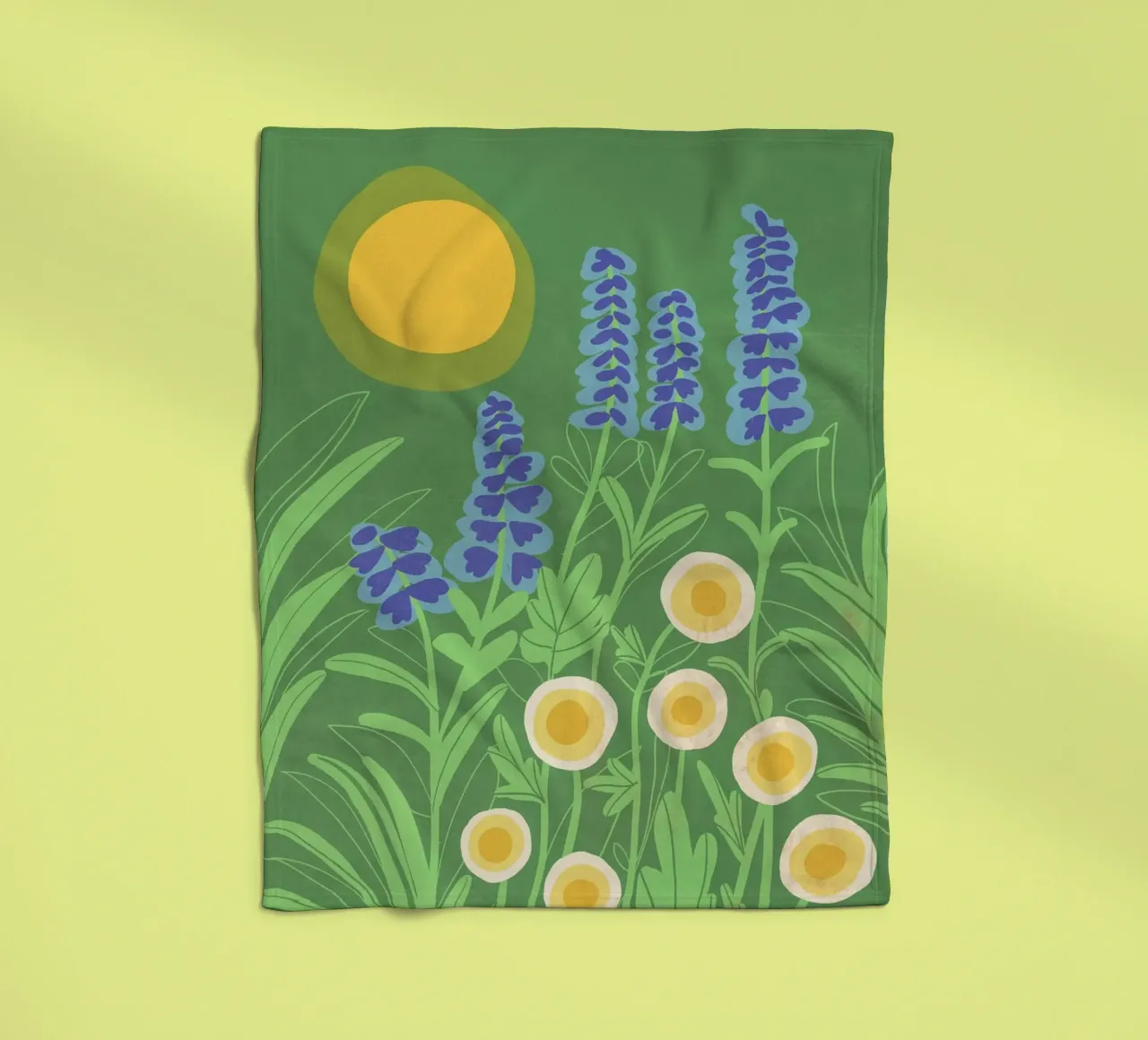 Spring garden coperta in pile da GigiRosado