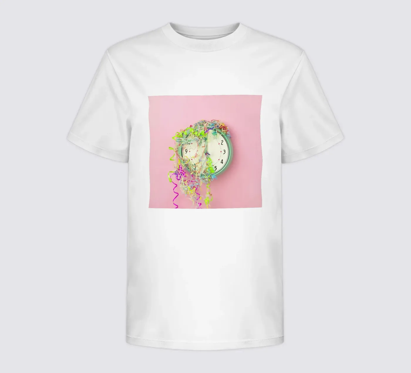 Clock Confetti t-shirt bambini da Juj Winn