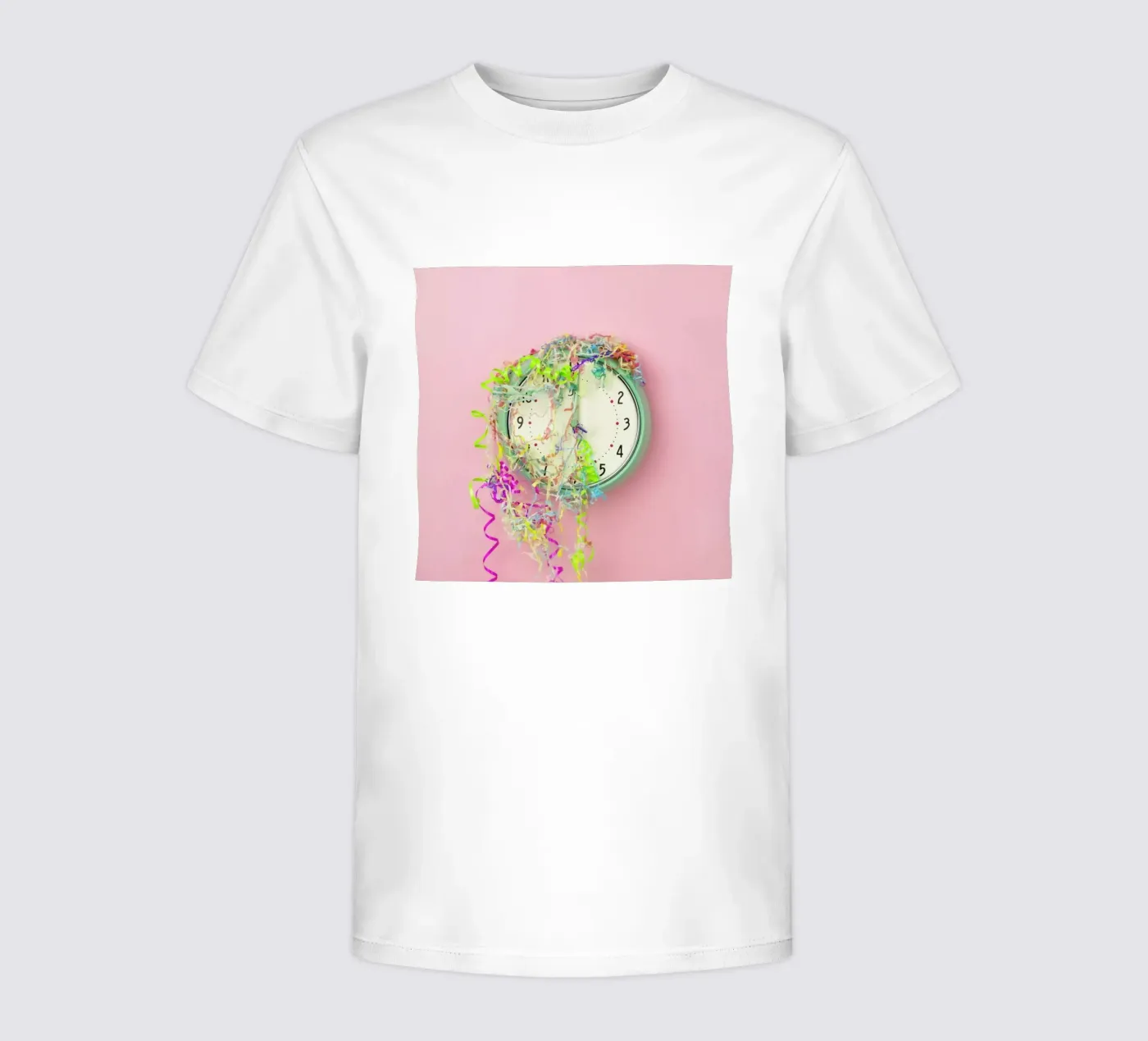 Clock Confetti t-shirt bambini da Juj Winn