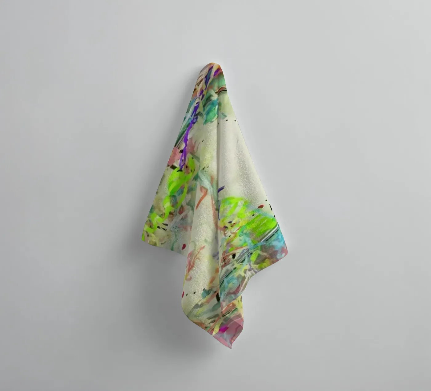 Clock Confetti badhanddoek van Juj Winn