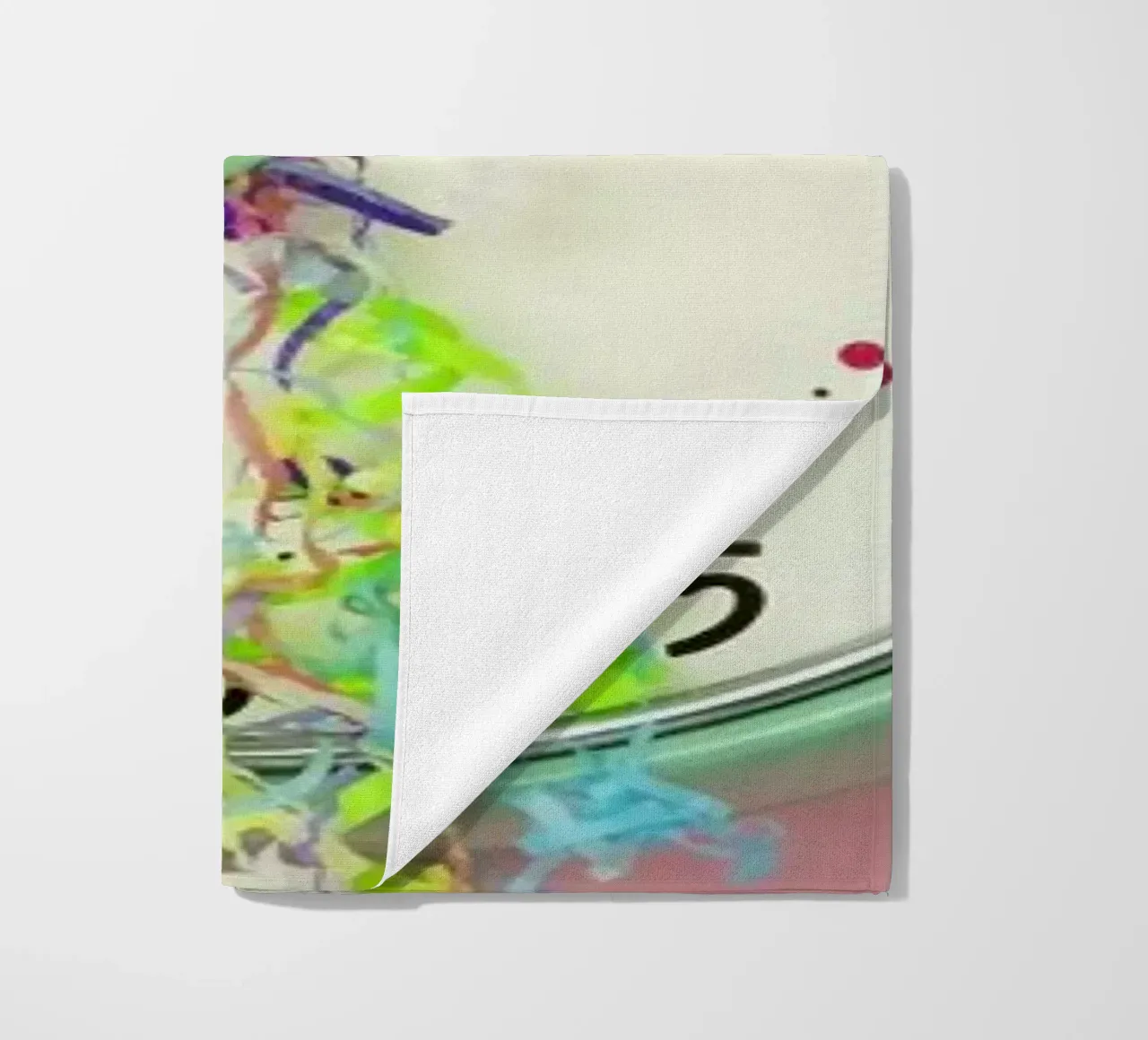 Clock Confetti telo mare da Juj Winn