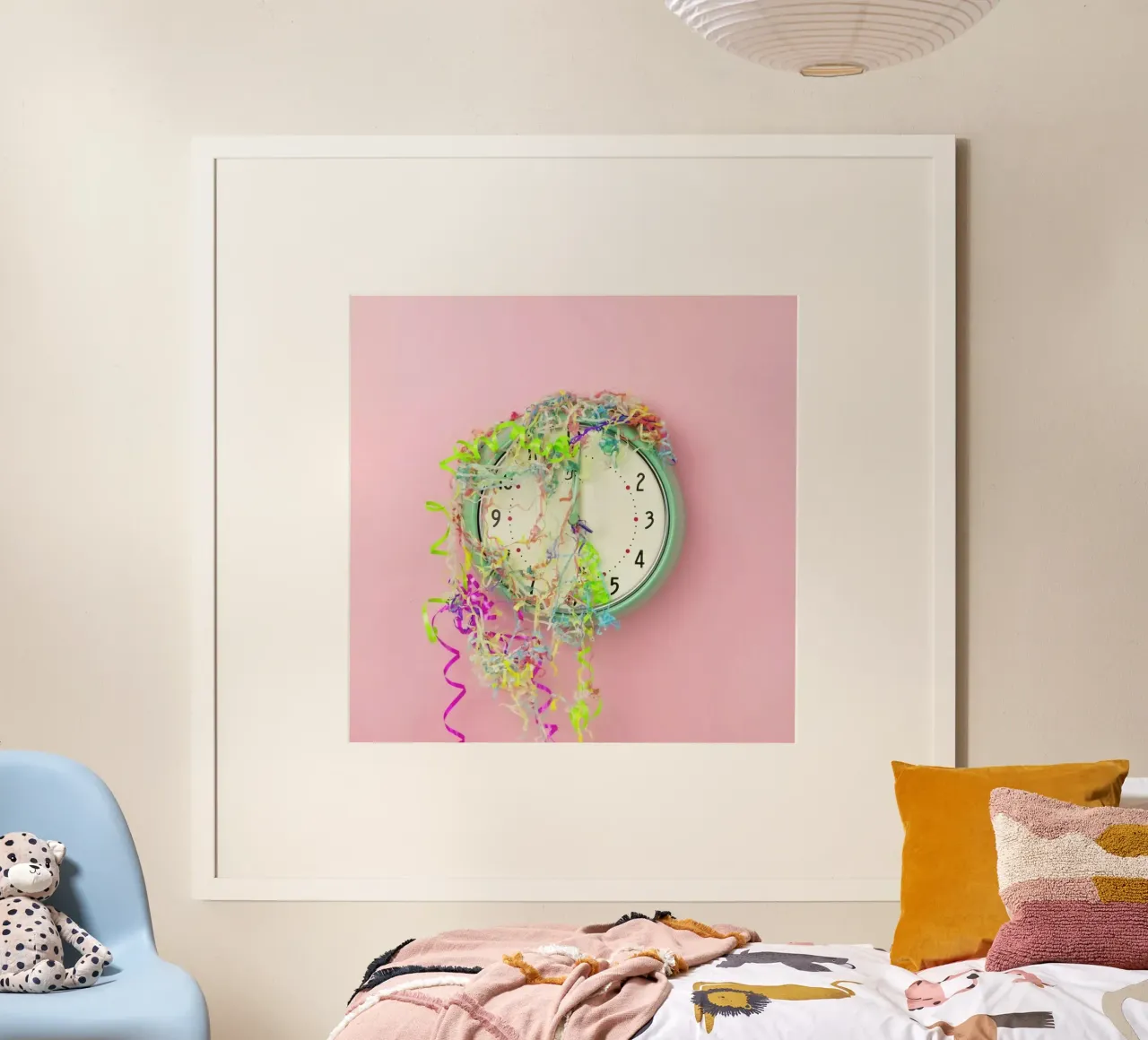 Clock Confetti poster da Juj Winn