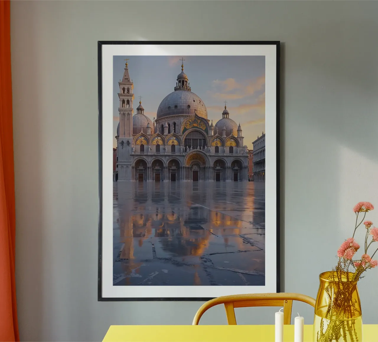 Venetian Elegance at St. Mark’s Square poster da AlbertKlee