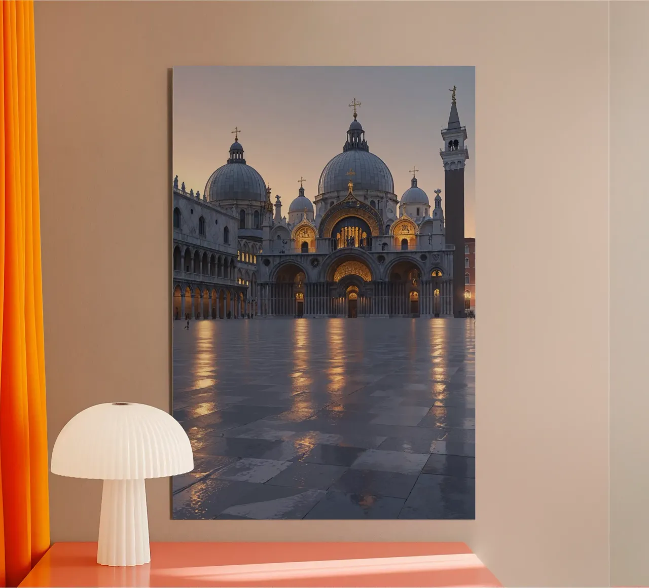A Timeless View of St. Mark’s Basilica alluminio dibond da AlbertKlee