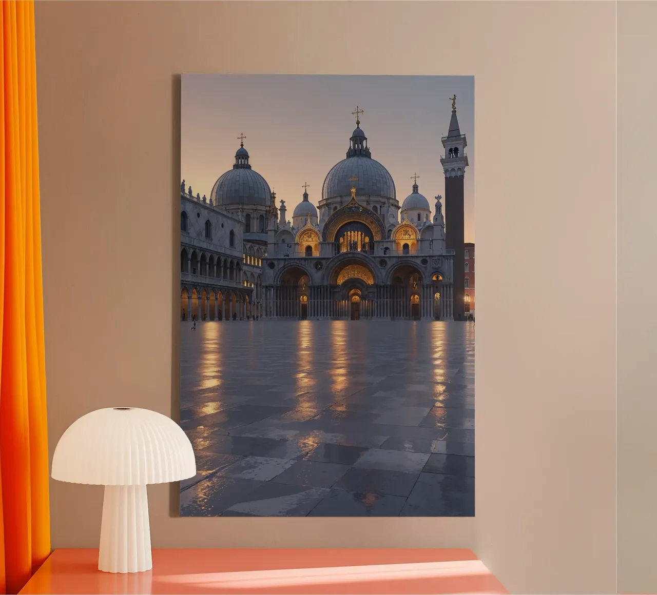 A Timeless View of St. Mark’s Basilica tela con Cornice a cassetta da AlbertKlee