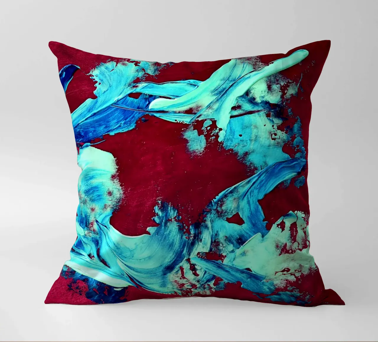 IDEAL GIFT 143 cuscino da Thierry Vobmann Abstract painting