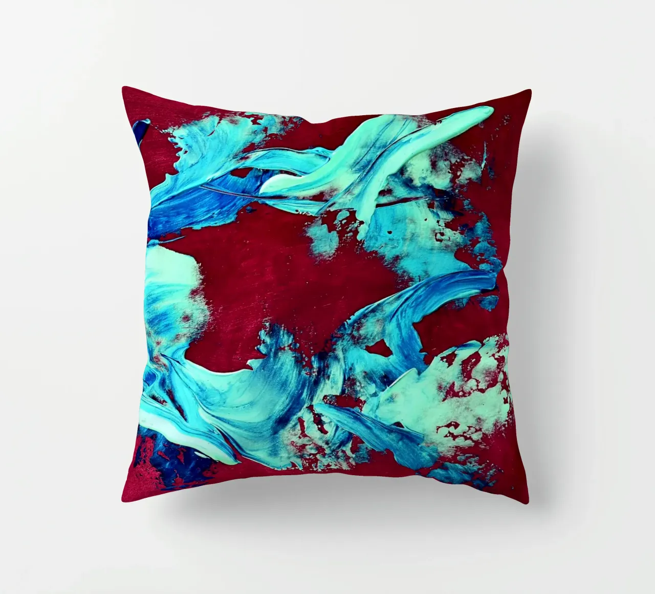 IDEAL GIFT 143 cuscino da Thierry Vobmann Abstract painting