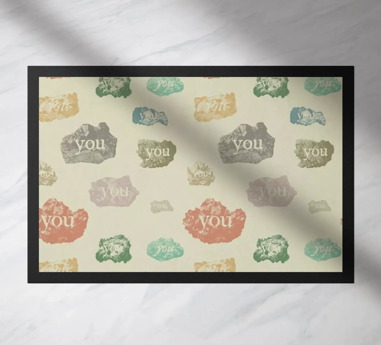 You Rock doormat by Florent Bodart