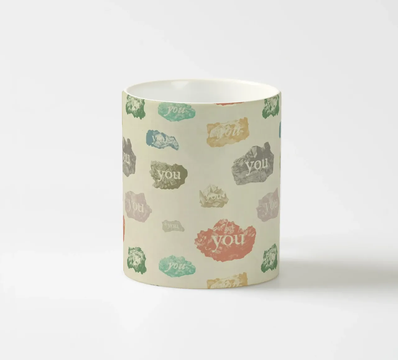 You Rock tazza in ceramica da Florent Bodart