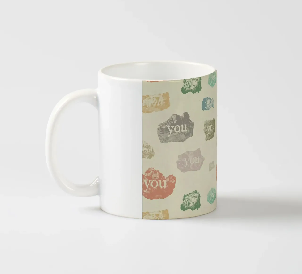 You Rock tazza in ceramica da Florent Bodart