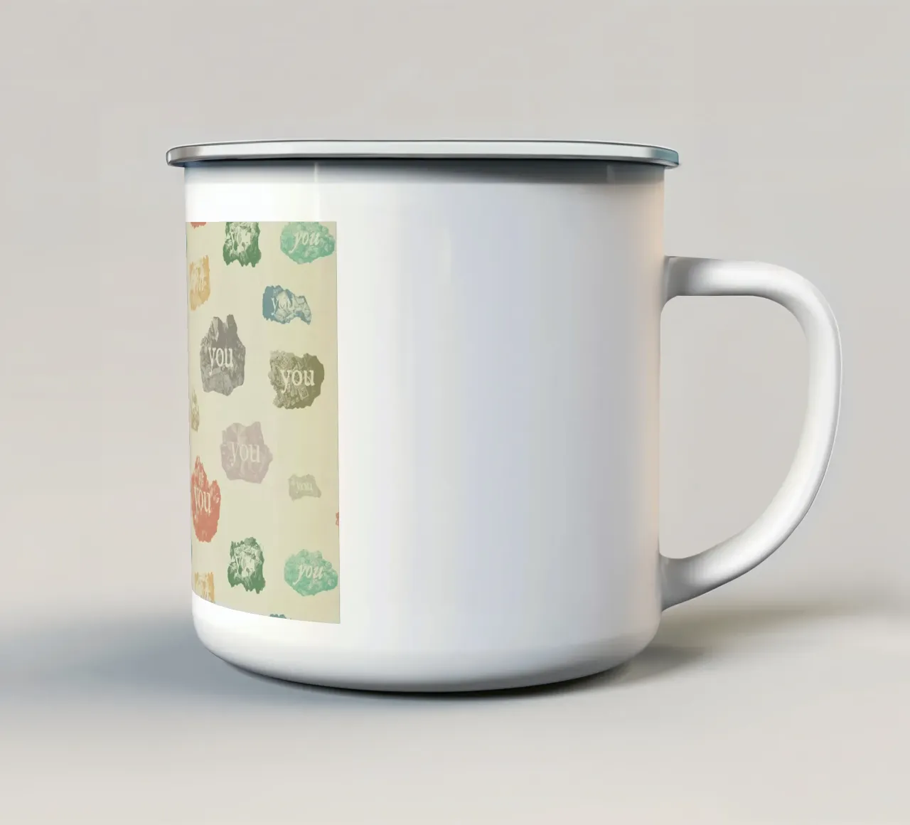 You Rock tazza in smalto da Florent Bodart
