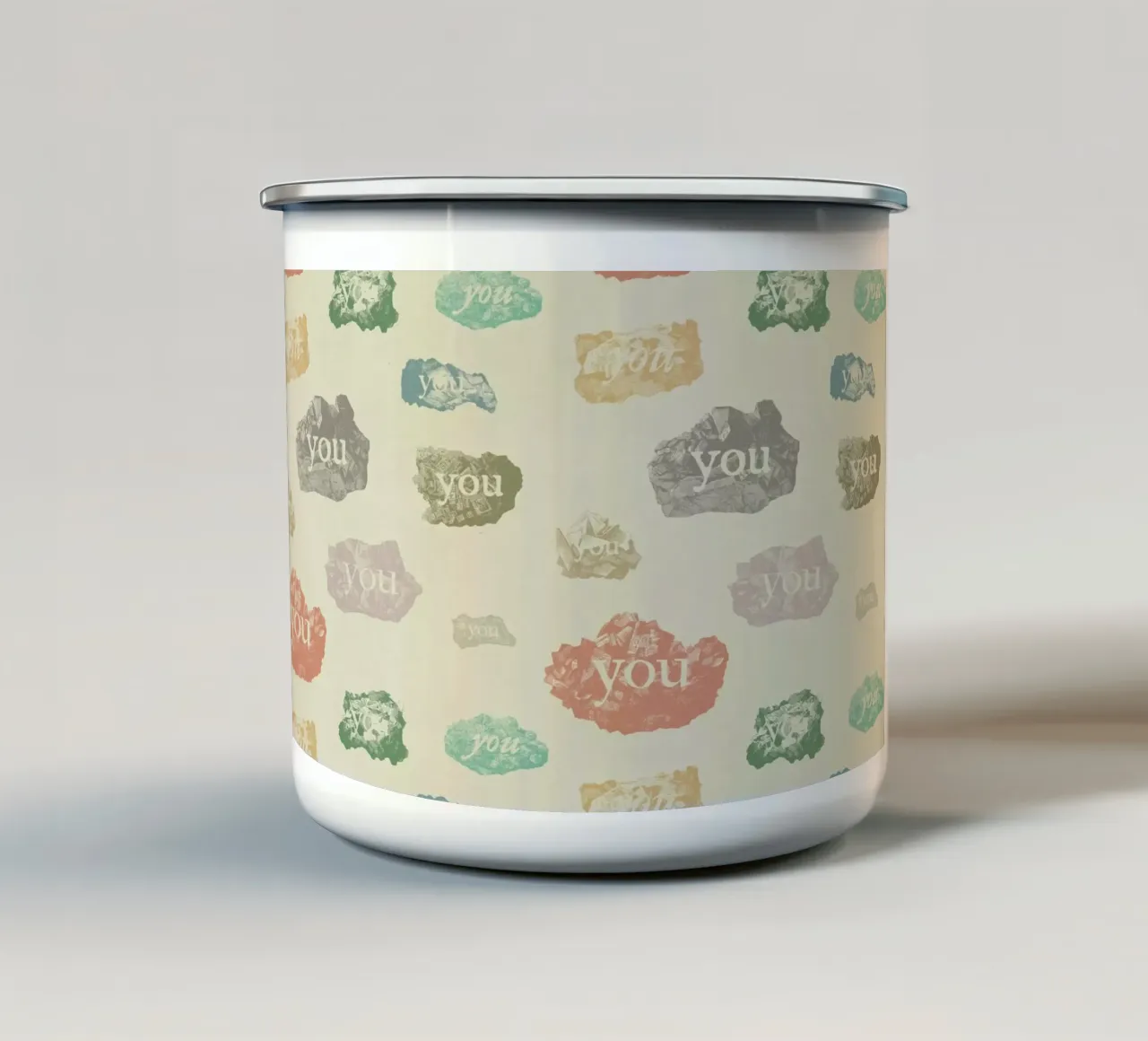 You Rock tazza in smalto da Florent Bodart