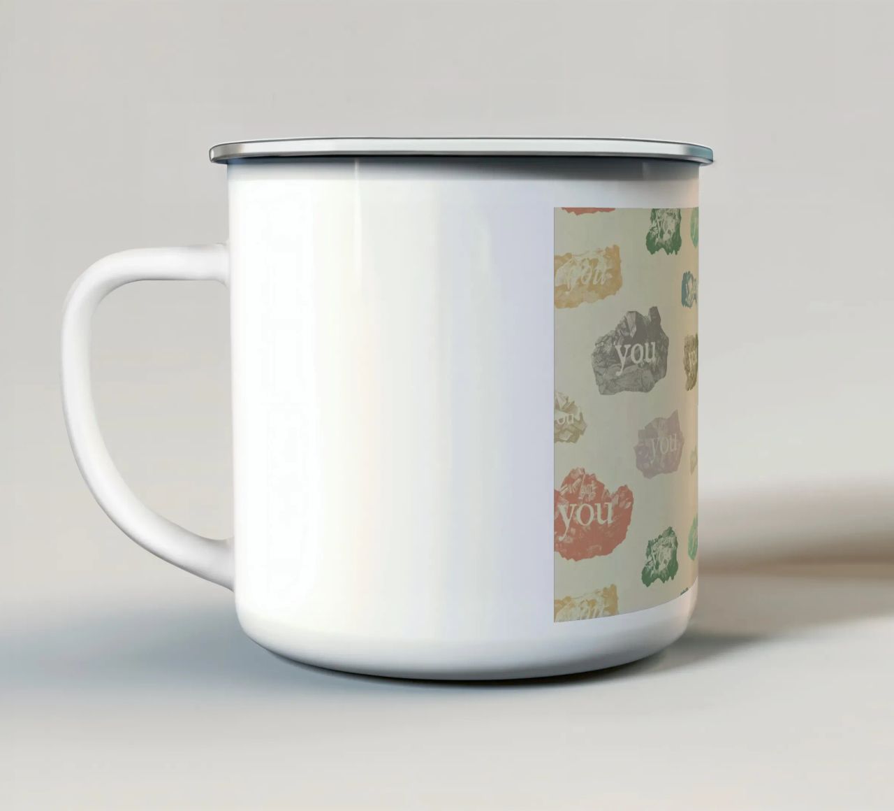You Rock tazza in smalto da Florent Bodart