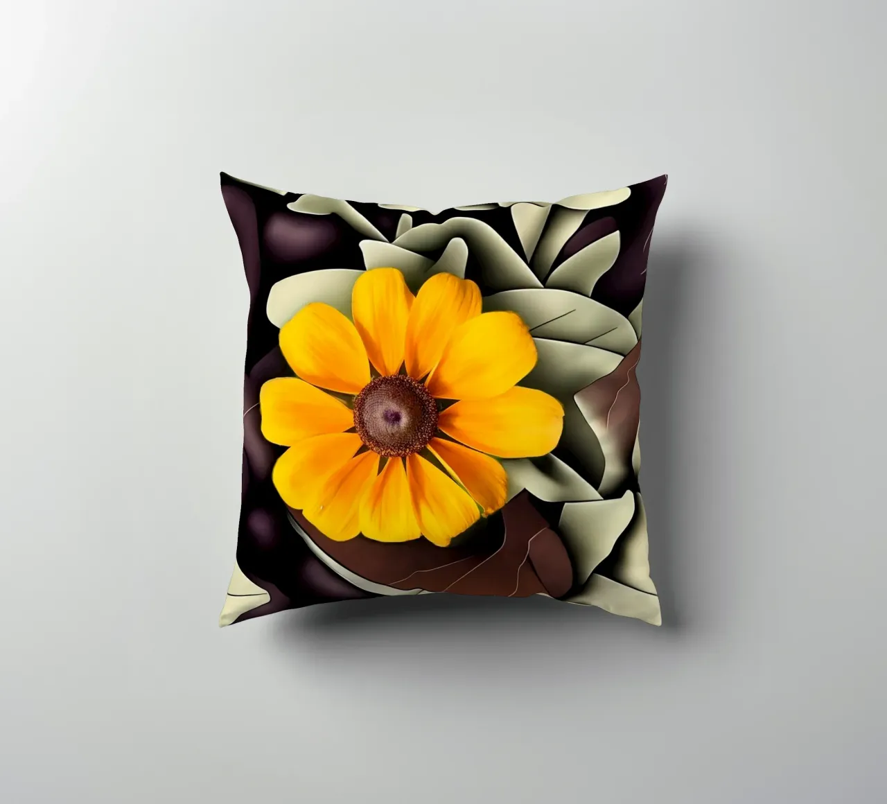 Blumen_1 cuscino da Abstract Art by LK