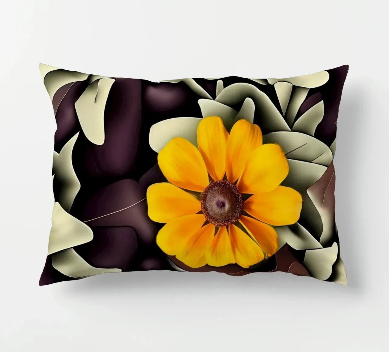 Blumen_1 cuscino da Abstract Art by LK