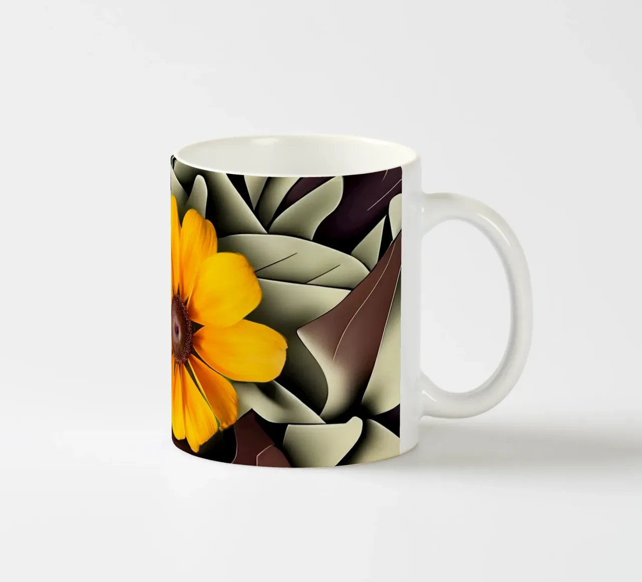 Blumen_1 tazza in ceramica da Abstract Art by LK
