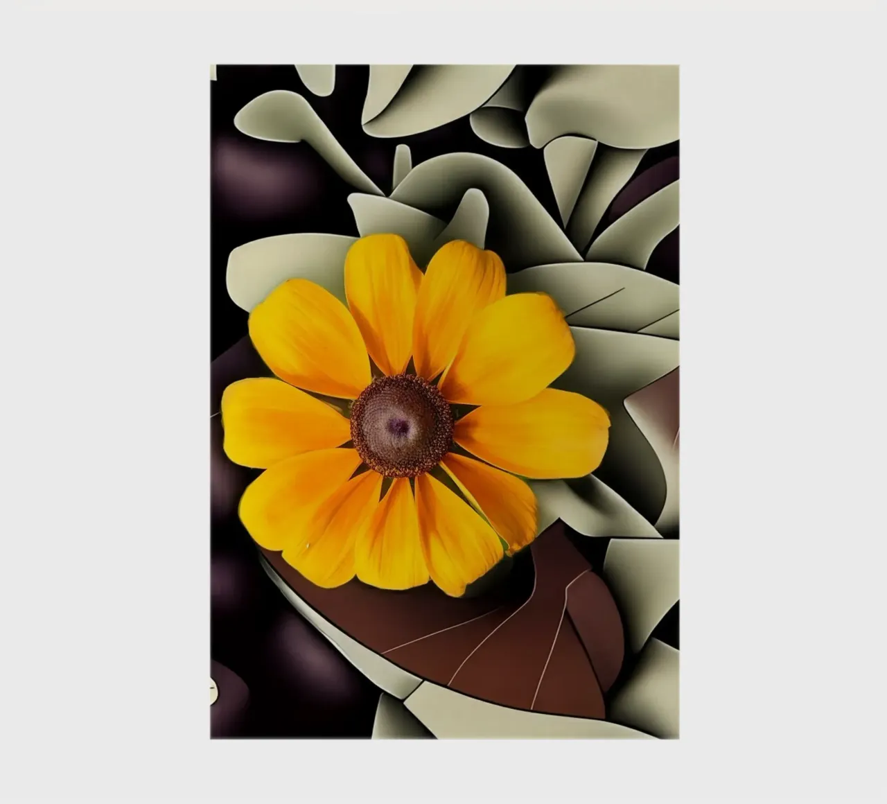Blumen_1 diario da Abstract Art by LK